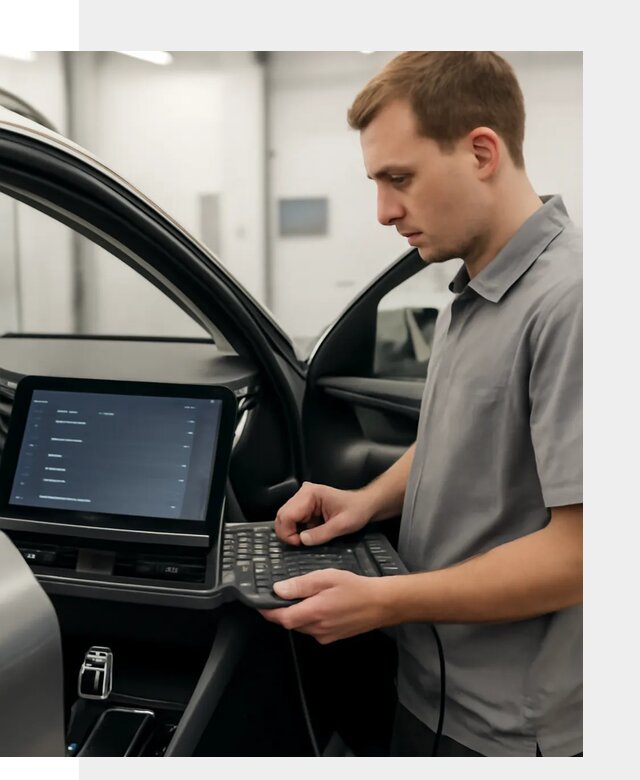 Русификация мультимедиа автомобилей Lynk Co в Новоуральске