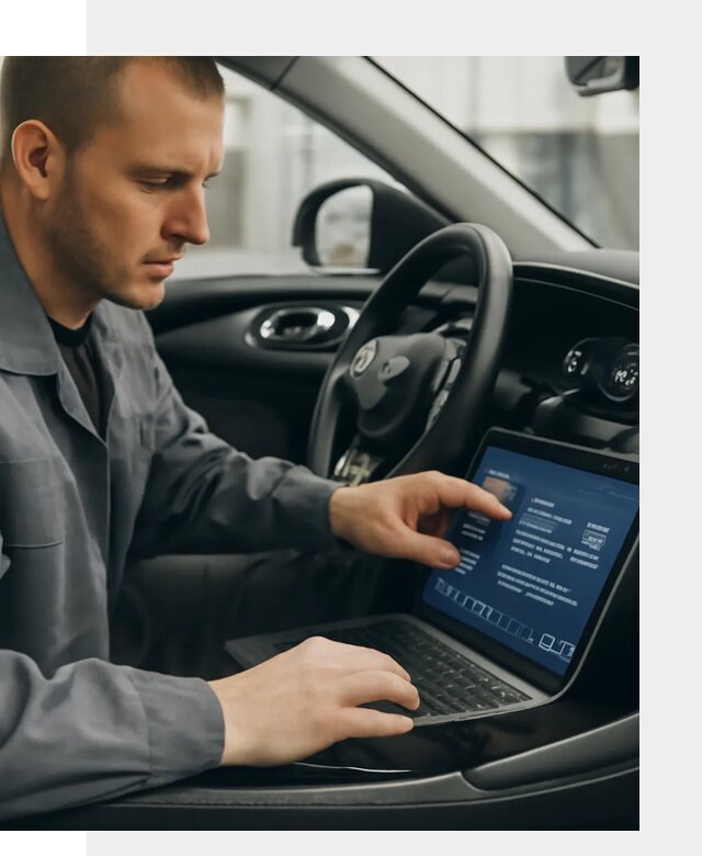 Русификация приборной панели автомобиля Lynk Co в Новоуральске