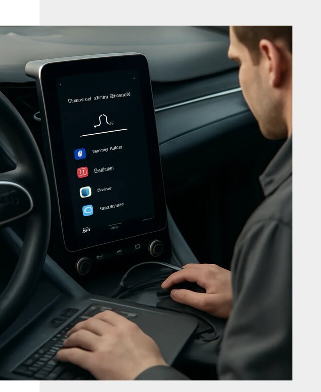 Установка приложений Lynk Co на автомобиль в Новоуральске