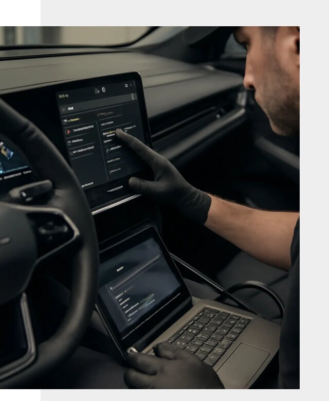 Русификация приборной панели Rising автомобиля в Новоуральске